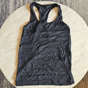 lululemon Black Racerback Tank Top